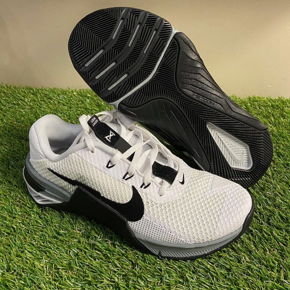 Nike Metcon 7 Crossfit Cross Training Gym Shoes White Black CZ8281-100 Mens main image 7
